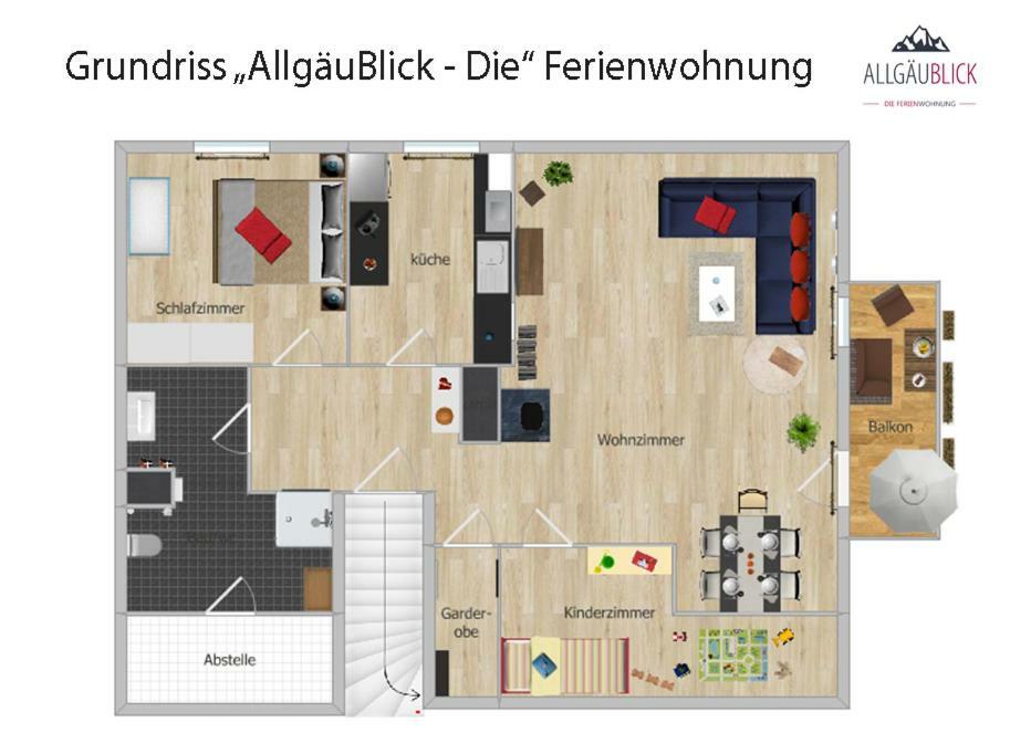 Allgaublick - Die Ferienwohnung Sonthofen Ngoại thất bức ảnh